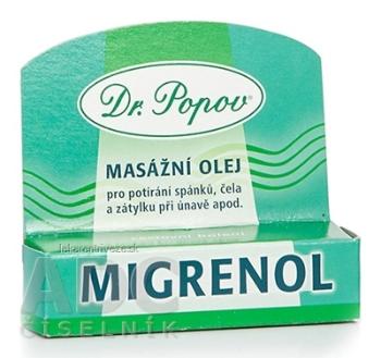 DR. POPOV MIGRENOL MASÁŽNY OLEJ roll-on1x6 ml