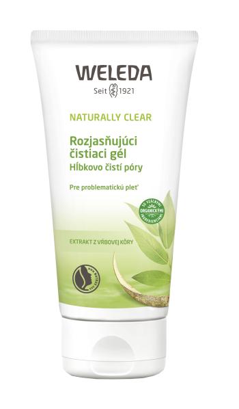 Weleda Naturally Clear rozjasňujúci čistiaci gél na problematickú pleť 100 ml