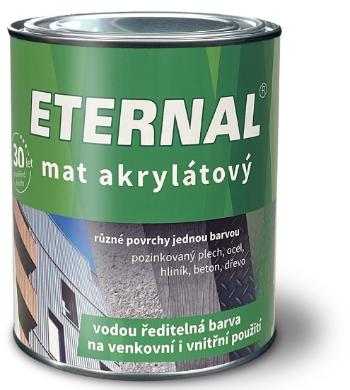 AUSTIS ETERNAL AKRYLÁT MAT - Vrchná farba do interiéru a exteriéru 09 - tmavohnedá 0,7 kg