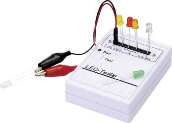 H-Tronic  LED tester  9 V/DC  Vhodný pre LED s vývodom, SMD LED
