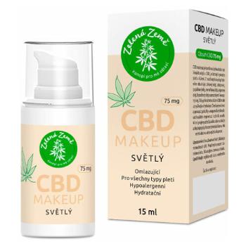 ZELENÁ ZEMĚ CBD Make-up svetlý odtieň 15 ml