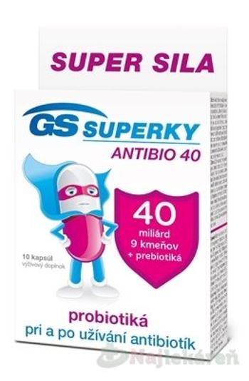 GS Superky Antibio 40 10 kapsúl