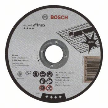 Bosch Accessories 2608600220 2608600220 rezný kotúč rovný  125 mm 22.23 mm 1 ks