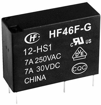 Hongfa HF46F-G/005-HS1 relé do DPS 5 V/DC 10 A 1 spínací 1 ks