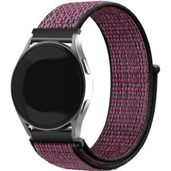 Eternico Airy Universal Quick Release 22 mm Fig Purple and Black edge (AET-UN22AY-FiPuB)