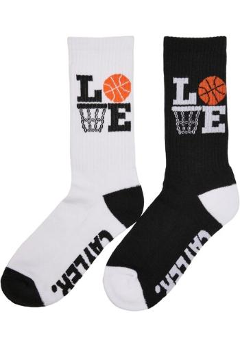 Cayler & Sons Love Ballin Socks 2-Pack black/white - 39–42