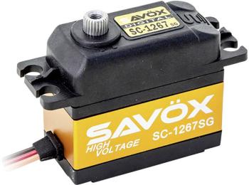 Savöx štandardné servo SC-1267SG digitálne servo Materiál prevodovky: kov Zásuvný systém: JR