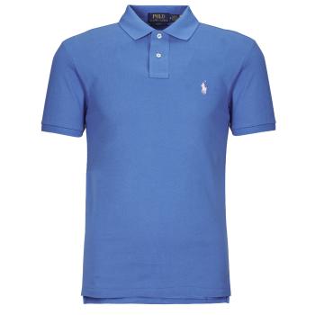 Polo Ralph Lauren  POLO AJUSTE SLIM FIT EN COTON BASIC MESH  Polokošele s krátkym rukávom Modrá