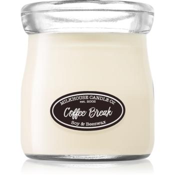 Milkhouse Candle Co. Creamery Coffee Break vonná sviečka Cream Jar 142 g