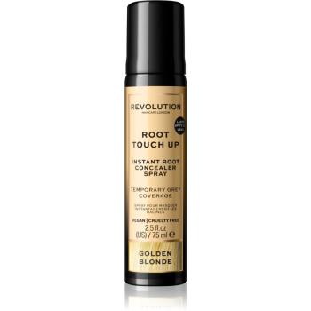 Revolution Haircare Root Touch Up sprej pre okamžité zakrytie odrastov odtieň Golden Blonde 75 ml