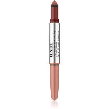 Clinique High Impact Shadow Play™ Shadow & Definer očné tiene v ceruzke duo odtieň Strawberry + Chocolate 1,9 g