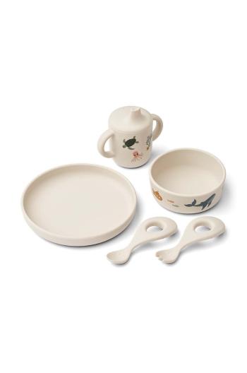 Detská súprava Liewood Ryle Printed Tableware Set