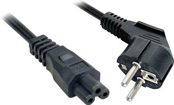 LINDY napájací prepojovací kábel [1x DE schuko zástrčka - 1x IEC C5 zásuvka] 2.00 m čierna