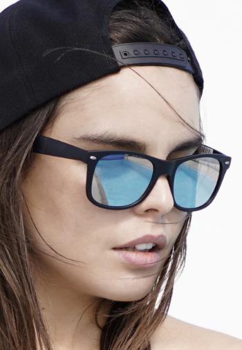 Urban Classics Sunglasses Likoma Youth blk/blue - UNI