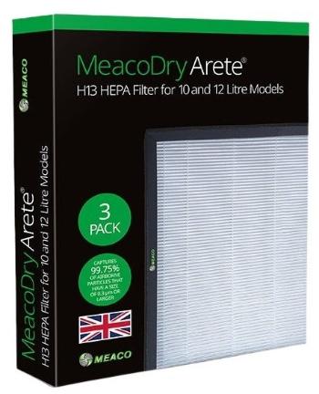 Meaco HEPA H13 filter pre odvlhčovače Meaco Dry Arete 10L a 12L 3 ks