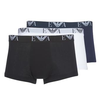 Emporio Armani  CC715-PACK DE 3  Boxerky Čierna