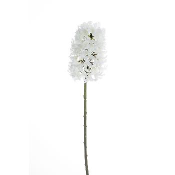 Umelá kvetina Hyacint, biela