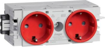 Hager GS20003020 parapetná lišta pripojovací modul (š x v x h) 120 x 50 x 61 mm 1 ks dopravná červená