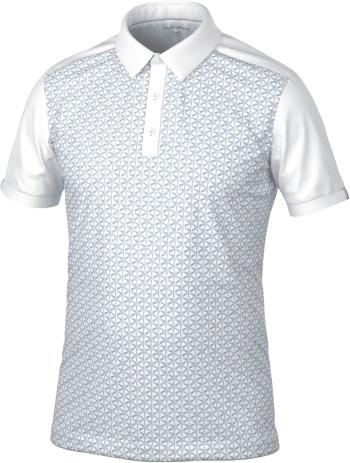 Galvin Green Mio Mens Grey/White L Polo košeľa