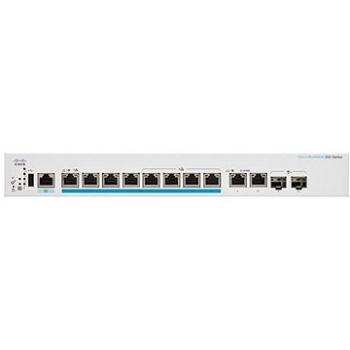 CISCO CBS350 Managed 2-port 2.5GE, 6-port GE, PoE, 2× 10 G combo (CBS350-8MGP-2X-EU)