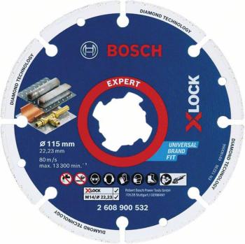 Bosch Accessories 2608900532 X-LOCK diamantový rezný kotúč Priemer 115 mm   1 ks