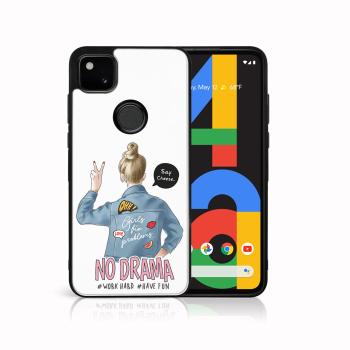 MY ART Silikónový kryt Google Pixel 4a NO DRAMA (138)