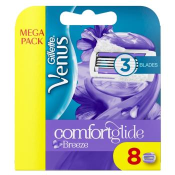 GILLETTE Venus ComfortGlide Breeze Náhradné holiace hlavice 8 ks