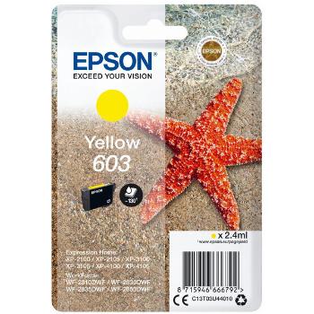 EPSON C13T03U44020 - originálna cartridge, žltá, 2,4ml