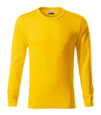 MALFINI Tričko s dlhým rukávom Resist LS - Žltá | M