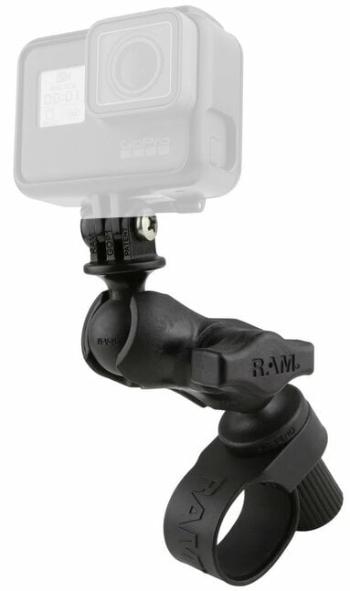 Ram Mounts Tough-Strap Double Ball Mount with Universal Action Camera Adapter