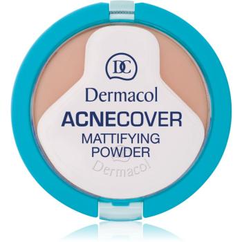 Dermacol Acne Cover kompaktný púder pre problematickú pleť, akné odtieň Shell 11 g