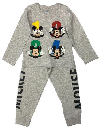 EPlus Chlapčenské pyžamo - Mickey Mouse svetlosivé Veľkosť - deti: 122