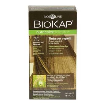 BIOKAP Nutricolor Delicato Natural Medium Blond Gentle Dye 7.0 140 ml (8030243011237)