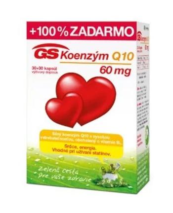 GS Koenzým Q10 60mg, cps. 30+30 NOVÝ