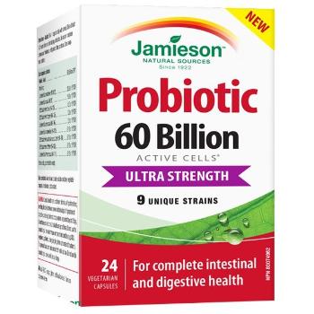 Jamieson Probiotic 60 miliárd Ultra Strength - probiotikum 24 cps