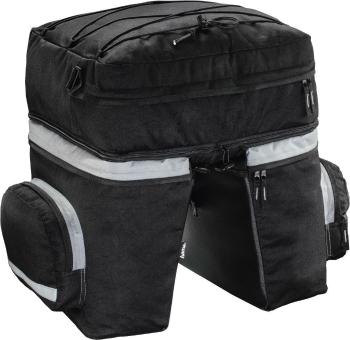 Hama Bicycle Pannier 3 Parts Dvojitá cestovná taška na bicykel Black 40 L