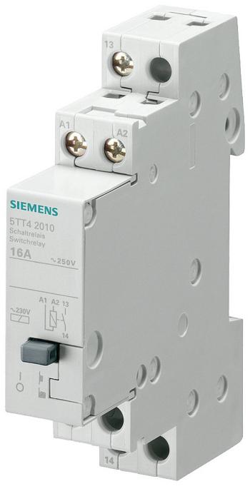 Siemens 5TT4201-0 spínacie relé Menovité napätie: 250 V Spínací prúd (max.): 16 A 1 spínací  1 ks