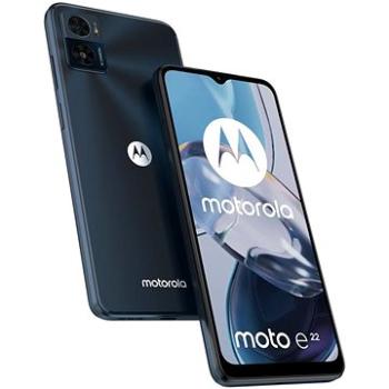 Motorola Moto E22 3 GB/32 GB čierna (PAVD0002RO) + ZDARMA SIM karta Radosť – Prvú Nekonečnú Radosť si vyskúšaj na týždeň zadarmo!