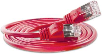 Slim Wirewin PKW-LIGHT-STP-K6 0.5 RT RJ45 sieťové káble, prepojovacie káble CAT 6 U/FTP 0.50 m červená  1 ks