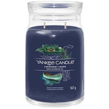 YANKEE CANDLE Signature sklo 2 knôty Lakefront Lodge 567 g (5038581128726)