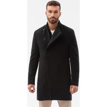 Ombre  Kabátiky Trenchcoat Pánsky kabát - čierna C501  viacfarebny