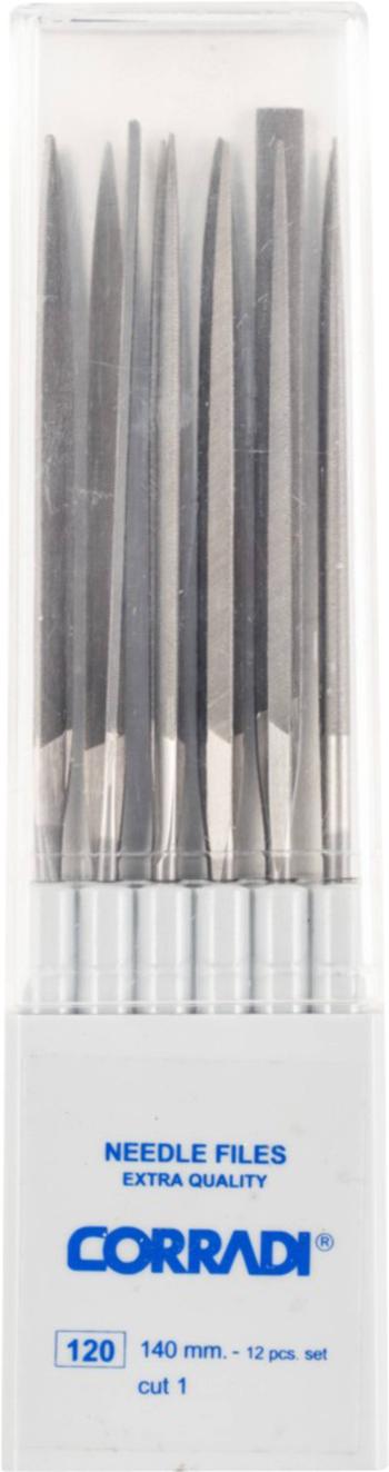 PFERD 12320143 Sada ihlových pilníkov CORRADI Swiss cut 1 v plastovej krabičke  140 mm 1 ks