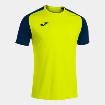 ACADEMY IV SHORT SLEEVE T-SHIRT FLUOR YELLOW NAVY S