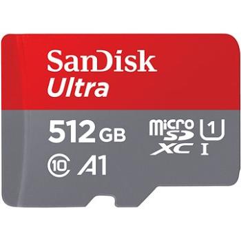 SanDisk MicroSDX Ultra 512 GB + SD adaptér (SDSQUAC-512G-GN6MA)