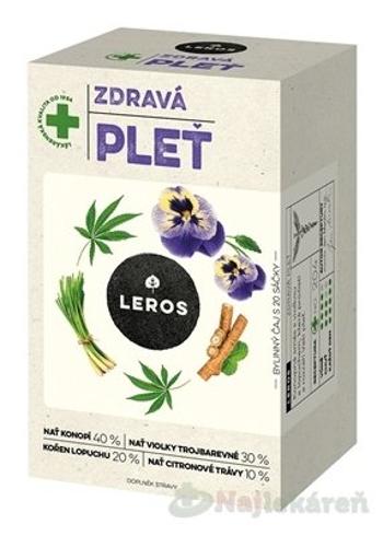 LEROS ZDRAVÁ PLEŤ 20 x 1,5 g