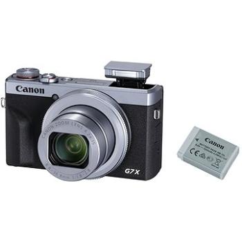 Canon PowerShot G7 X Mark III Battery Kit strieborný (3638C014)