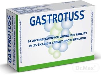 Gastrotuss tablety žuvacie antirefluxné tablety