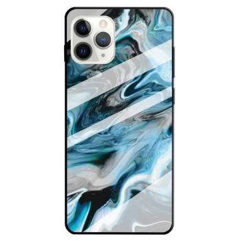 GLASS Ochranný kryt Apple iPhone 11 Pro Max modrý-čierny