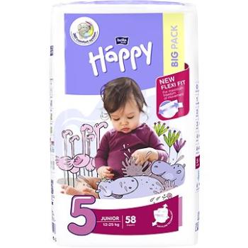BELLA Baby Happy Junior veľkosť 5 (58 ks) (5900516601133)
