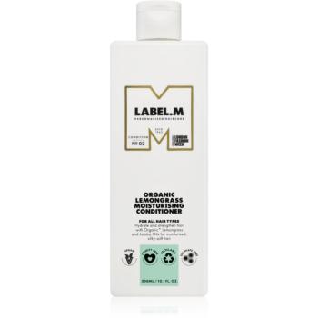 label.m Organic Lemongrass hydratačný kondicionér pre všetky typy vlasov 300 ml